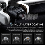 For DJI Mini 4 Pro STARTRC Drone Wide-Angle Lens Filter (Black)