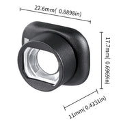 For DJI Mini 4 Pro STARTRC Drone Wide-Angle Lens Filter (Black)