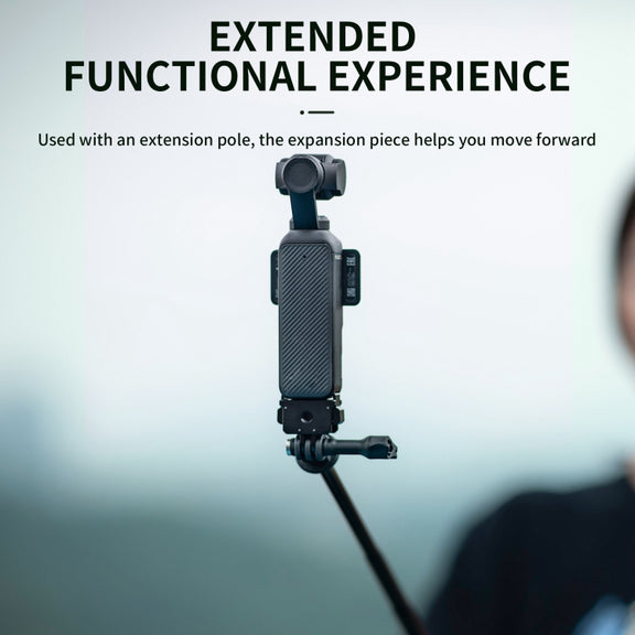 For DJI Pocket 3 STARTRC Quick Mount Adapter Extension Bracket (Black)