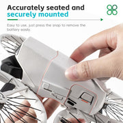 For DJI Flip STARTRC Battery Quick-release Flying Tail Cover (Grey)