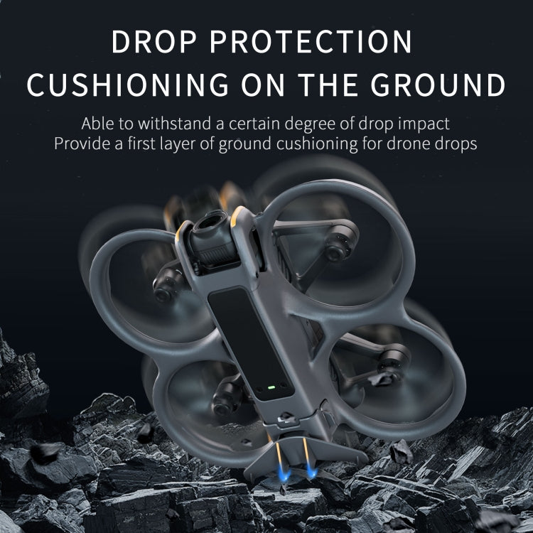 For DJI Avata 2 STARTRC Battery Quick-release Flying Tail Cover (Black)