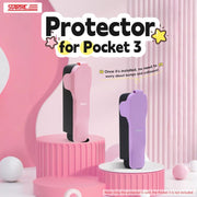 For DJI Osmo Pocket 3 STARTRC Storage Box Protective Case with Lanyard (Pink)