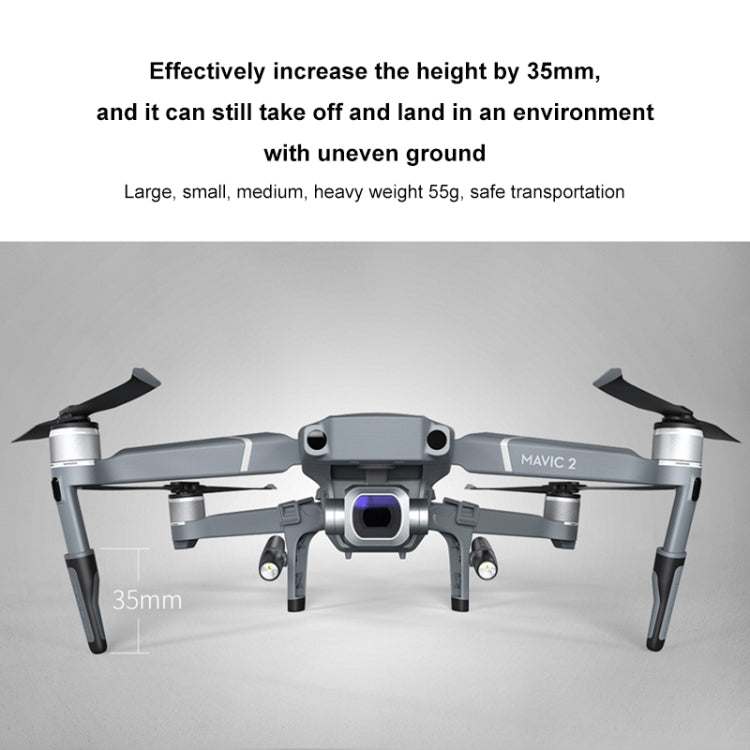 PGYTECH P-HA-030 LED Night Flight Light Shock Absorption Landing High Stand for DJI Mavic 2