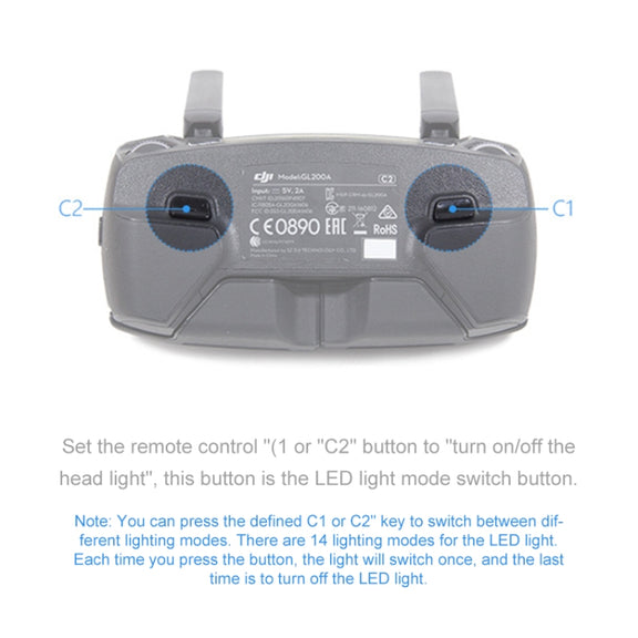 PGYTECH P-MA-124 Dedicated LED Lantern Paddle Protection Cover for DJI Mavic Pro
