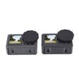 For DJI Osmo Action 5 Pro / 4 / 3 Sunnylife 2pcs Silicone Lens Cap (Black) - Other by Sunnylife | Online Shopping South Africa | PMC TechLife | Buy Now Pay Later Mobicred