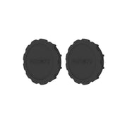 For DJI Osmo Action 5 Pro / 4 / 3 Sunnylife 2pcs Silicone Lens Cap (Black)