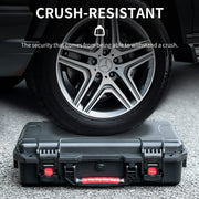 For DJI Avata 2 STARTRC M2 ABS Water-resistant Shockproof Suitcase Storage Box (Black)