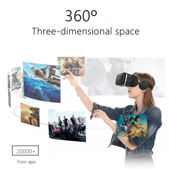 VR SHINECON G04E Virtual Reality 3D Video Glasses Suitable for 3.5 inch