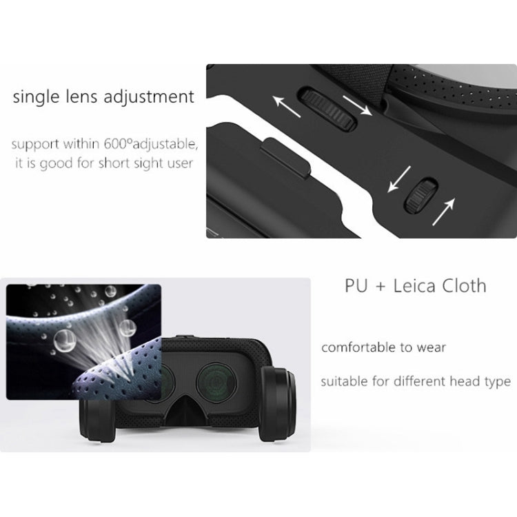 VR SHINECON G04E Virtual Reality 3D Video Glasses Suitable for 3.5 inch