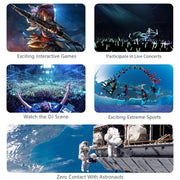 VR SHINECON G07E Virtual Reality 3D Video Glasses Suitable for 4.0 inch