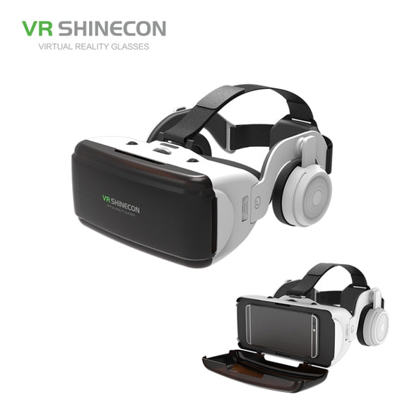 VR SHINECON G06E Virtual Reality 3D Video Glasses Suitable for 4.7 inch