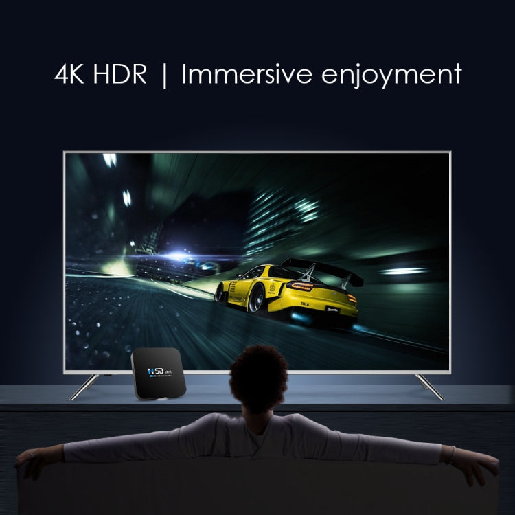 H50 Mini 4K Smart Network TV Box, Android 10.0, RK3318 Quad Core, 2GB+8GB, US Plug