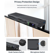 MECOOL KA2 Video Calling on TV Android 10.0 Smart TV Box with Remote Control, Amlogic S905X4 Quad Core Cortex A35, 4GB+64GB, Dual-Band / Ethernet / Camera(AU Plug)