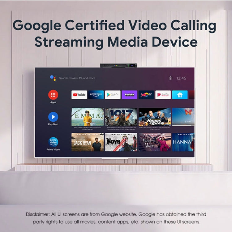 MECOOL KA2 Video Calling on TV Android 10.0 Smart TV Box with Remote Control, Amlogic S905X4 Quad Core Cortex A35, 4GB+64GB, Dual-Band / Ethernet / Camera(AU Plug)