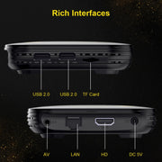 HK1 RBOX-H8S 4K Ultra HD Android 12.0 Smart TV Box with Remote Control, Allwinner H618 Quad-Core, 2GB+16GB(US Plug)