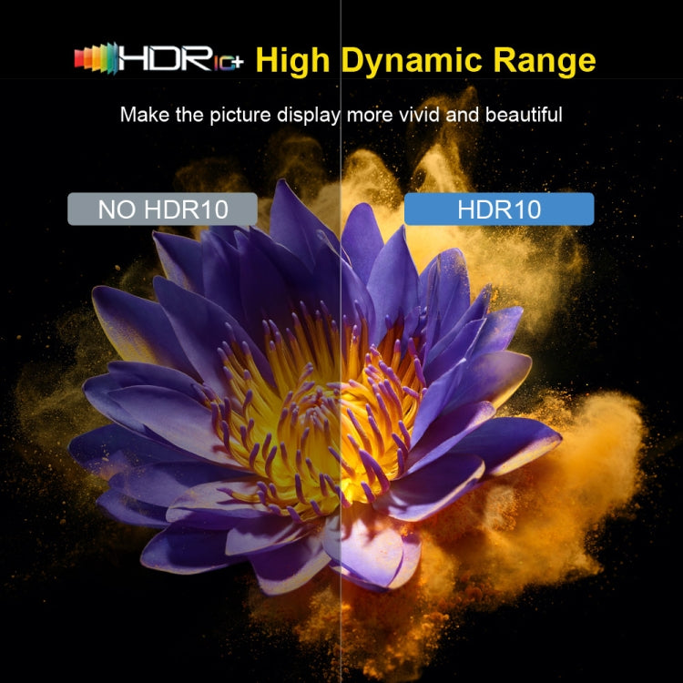 HK1 RBOX-H8S 4K Ultra HD Android 12.0 Smart TV Box with Remote Control, Allwinner H618 Quad-Core, 2GB+16GB(EU Plug)
