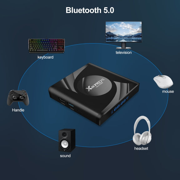 X88 Pro 13 Android 13.0 Smart TV Box with Remote Control, RK3528 Quad-Core, 4G+64GB (US Plug)