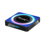 Acrylic X88 Pro 13 8K Ultra HD Android 13.0 Smart TV Box with Remote Control, RK3528 Quad-Core, 4G+32GB(UK Plug)