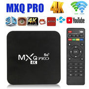 MXQ Pro 4K TV Box Rockchip RK3228A Quad Core CPU Android 7.1, 1GB+8GB wtih Remote Control, UK Plug