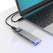 ORICO TCM2-C3 NVMe M.2 SSD Enclosure (10Gbps)(Silver)