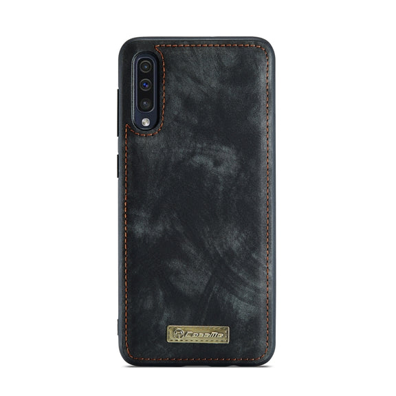 For Samsung Galaxy A70 CaseMe-008 Detachable Multifunctional Flip Leather Phone Case(Black)