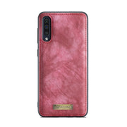 For Samsung Galaxy A70 CaseMe-008 Detachable Multifunctional Flip Leather Phone Case(Red)