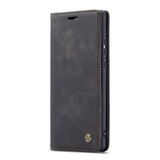 CaseMe-013 Multifunctional Horizontal Flip Leather Case with Card Slot & Holder for Galaxy M20(Black)