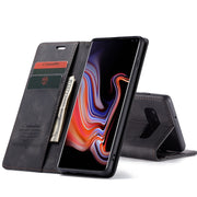 CaseMe-013 Multifunctional Horizontal Flip Leather Case with Card Slot & Holder for Galaxy S10 5G(Black)