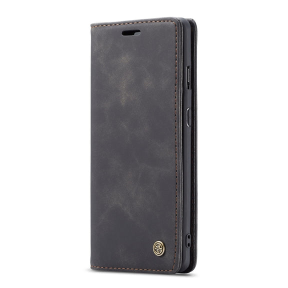 CaseMe-013 Multifunctional Horizontal Flip Leather Case with Card Slot & Holder for OnePlus 7(Black)