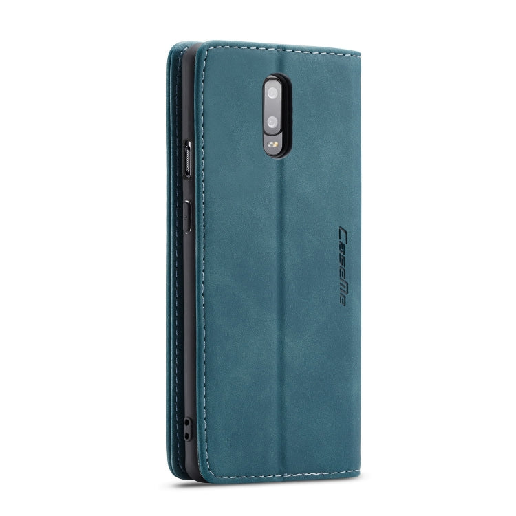 CaseMe-013 Multifunctional Horizontal Flip Leather Case with Card Slot & Holder for OnePlus 7(Blue)