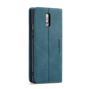CaseMe-013 Multifunctional Horizontal Flip Leather Case with Card Slot & Holder for OnePlus 7(Blue)