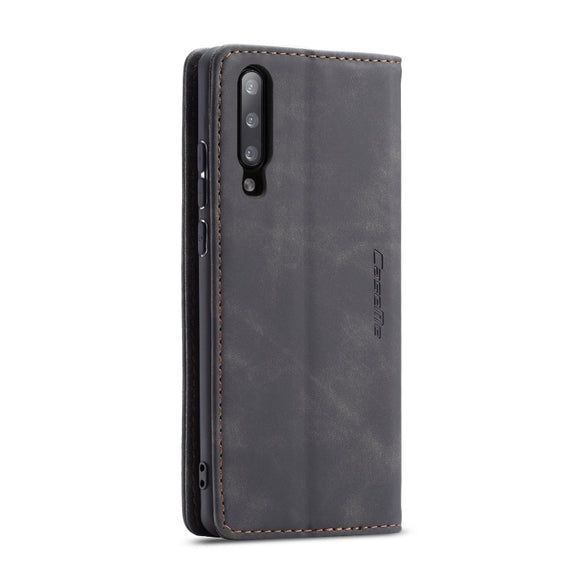CaseMe-013 Multi-functional Retro Frosted Horizontal Flip Leather Case with Card Slot & Holder & Wallet For Xiaomi Mi 9(Black)