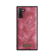 For Samsung Galaxy Note10 CaseMe-008 Detachable Multifunctional Flip Leather Phone Case(Red)