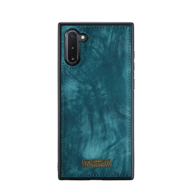 For Samsung Galaxy Note10 CaseMe-008 Detachable Multifunctional Flip Leather Phone Case(Blue)