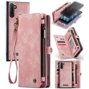 For Samsung Galaxy Note10 CaseMe-008 Detachable Multifunctional Flip Leather Phone Case(Pink)