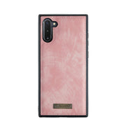 For Samsung Galaxy Note10 CaseMe-008 Detachable Multifunctional Flip Leather Phone Case(Pink)
