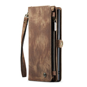 For Samsung Galaxy Note10+ CaseMe-008 Detachable Multifunctional Flip Leather Phone Case(Brown)