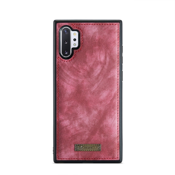 CFor Samsung Galaxy Note10+ CaseMe-008 Detachable Multifunctional Flip Leather Phone Case(Red)