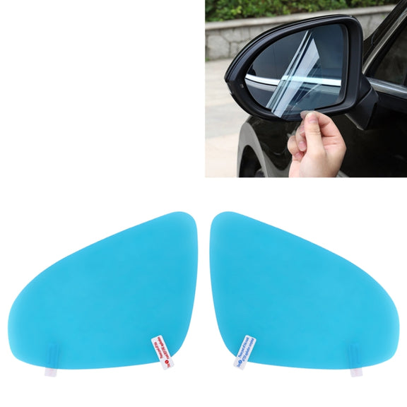 For Buick GL6 Car PET Rearview Mirror Protective Window Clear Anti-fog Water-resistant Rain Shield Film