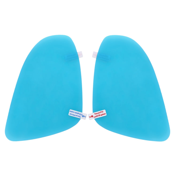 For BAOJUN 630 Car PET Rearview Mirror Protective Window Clear Anti-fog Water-resistant Rain Shield Film