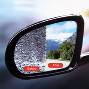 For BAOJUN 730 2014-2017 Car PET Rearview Mirror Protective Window Clear Anti-fog Water-resistant Rain Shield Film