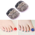 2 PCS Crystal Fake Nail Art Tips Rhinestone Full Cover Toenails Decals Stickers(NO:19) - free shipping - PMC Jewellery - Order now!