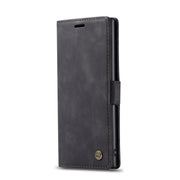 CaseMe-013 Multifunctional Horizontal Flip Leather Case with Card Slot & Holder & Wallet for Galaxy Note 10+(Black)