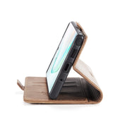CaseMe-013 Multifunctional Horizontal Flip Leather Case with Card Slot & Holder & Wallet for Galaxy Note 10+(Brown)