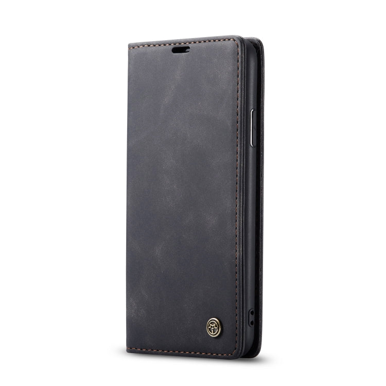 CaseMe-013 Multifunctional Horizontal Flip Leather Case with Card Slot & Holder & Wallet for iPhone 11 Pro Max(Black)