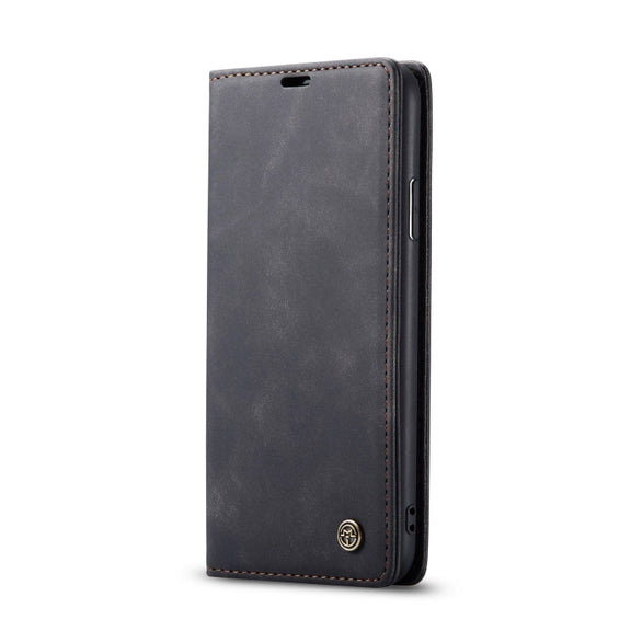 CaseMe-013 Multifunctional Horizontal Flip Leather Case with Card Slot & Holder & Wallet for iPhone 11 Pro Max(Black)