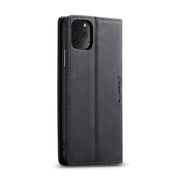 CaseMe-013 Multifunctional Horizontal Flip Leather Case with Card Slot & Holder & Wallet for iPhone 11 Pro Max(Black)