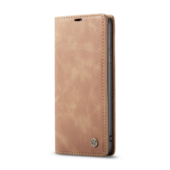 CaseMe-013 Multifunctional Horizontal Flip Leather Case with Card Slot & Holder & Wallet for iPhone 11 Pro Max(Brown)