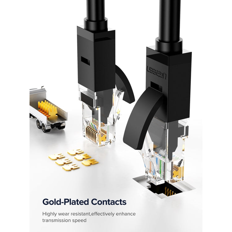 UGREEN NW102 Cat6 RJ45 Household Gigabit Twisted Pair Round Ethernet Cable, Length:5m