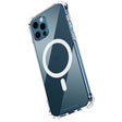 For iPhone 11 Magsafe Case Clear Four-corner Airbag Shockproof Case with Magnetic (Transparent) - free shipping - PMC TechLife - Order now!
